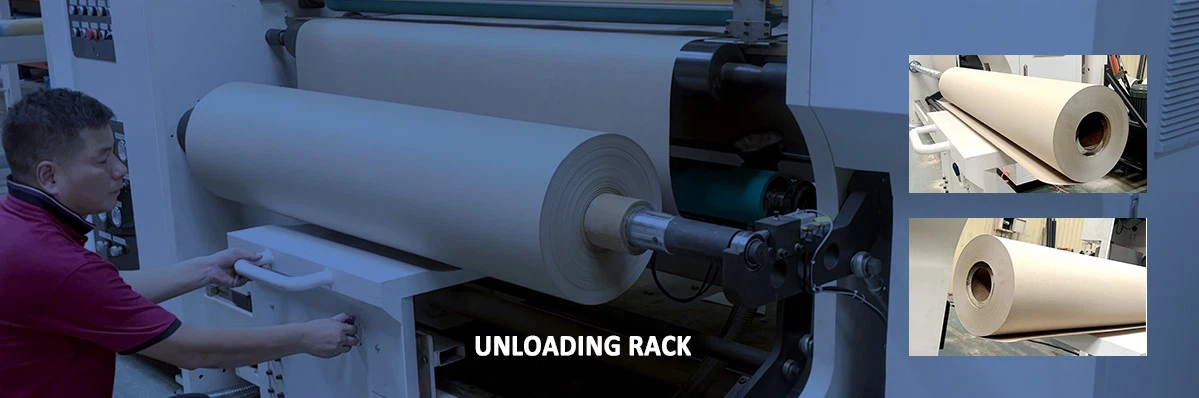 Sublimation paper slitting machine details 2 Sublimation paper slitting machine details 2